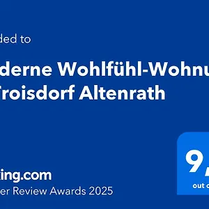  Apartment Moderne Wohlfuehl-wohnung In Altenrath Deutschland